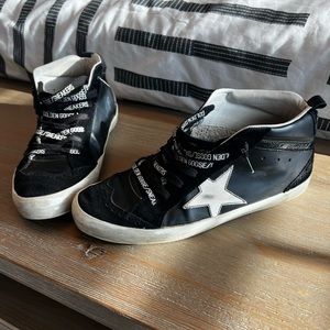 Golden Goose mid shoe.